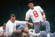 Joe Montana and Steve Young were embroiled in one of the NFL's best QB controversies
